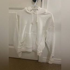 White champion hoodie